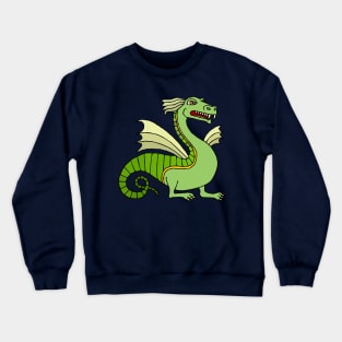 Green Chinese Dragon Crewneck Sweatshirt